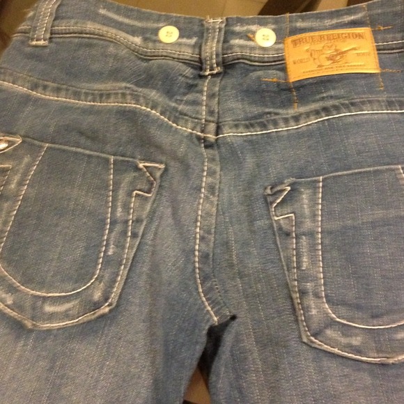 💯Authentic true religion jeans flare twisted seam - Picture 2 of 4