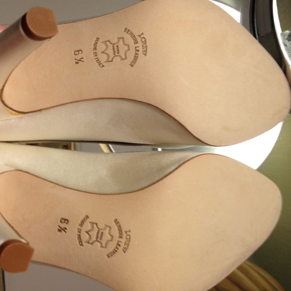 Jcrew white satin Mary Janes size 6.5 - Picture 2 of 3