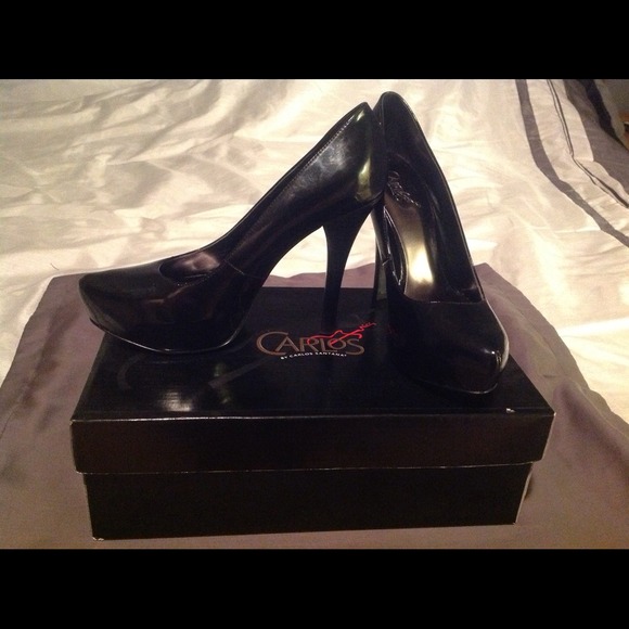 Black heels.