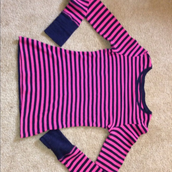 Cute pink stripped sweater