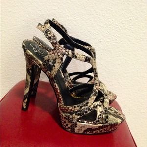 BCBG strappy sandals