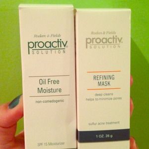 Proactive Mask and Lotion