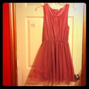 HM pink tulle skater dress!