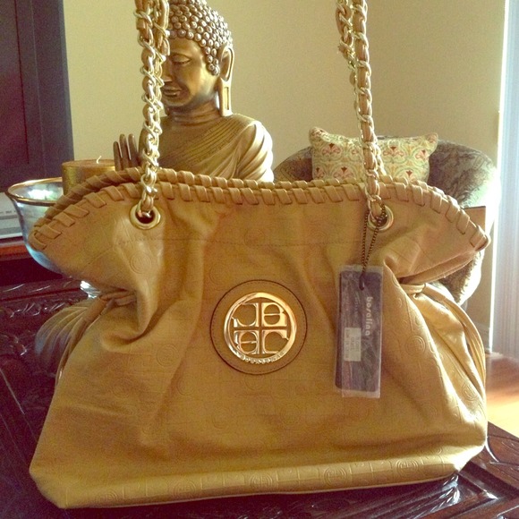 Tote Bag Beige Tory Burch Style