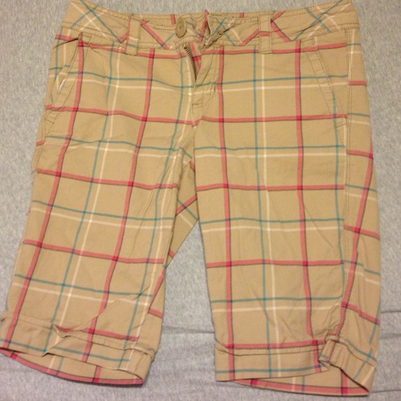 Four Pairs of Aeropostale Bermuda Shorts