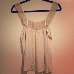 Kimchi Blue Nude Top with butterfly straps