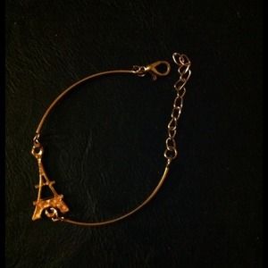 Paris gold bracelet