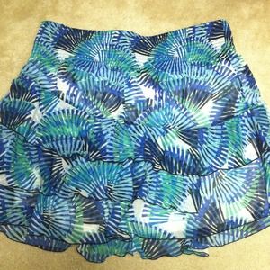 20% off!! Playful knee length party skirt