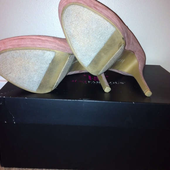 🚫SOLD🚫LC Lauren Conrad Light Pink Heels - Picture 3 of 4