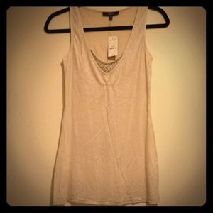 🚫SOLD🚫- Express Nude Metallic/Glitter Top