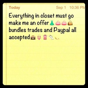 Make an offer everything negotiable