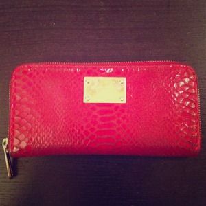 MICHAEL Michael Kors Jet Set Python Wallet