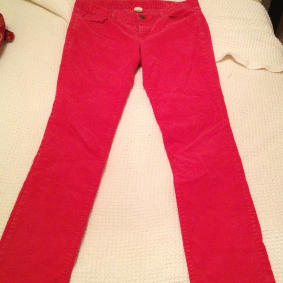 Red JCrew pant