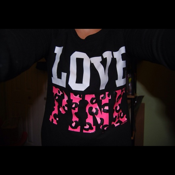Vs pink sweatshirt