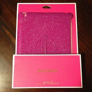 Pink Juicy couture iPad case
