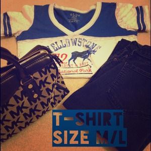 NWOT Yellowstone t shirt