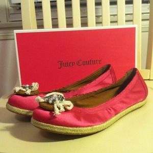 Juicy Couture Satin Espadrilles