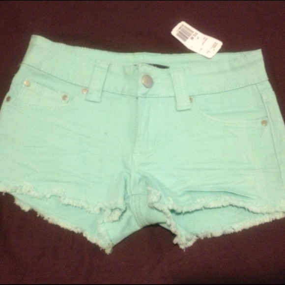 Mint Color F21 Shorts