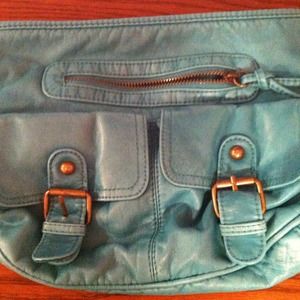 Blue Mossimo purse, lightly used.