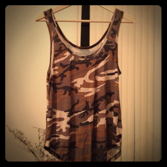 ML Tops - ***SOLD***ML Camo tank top