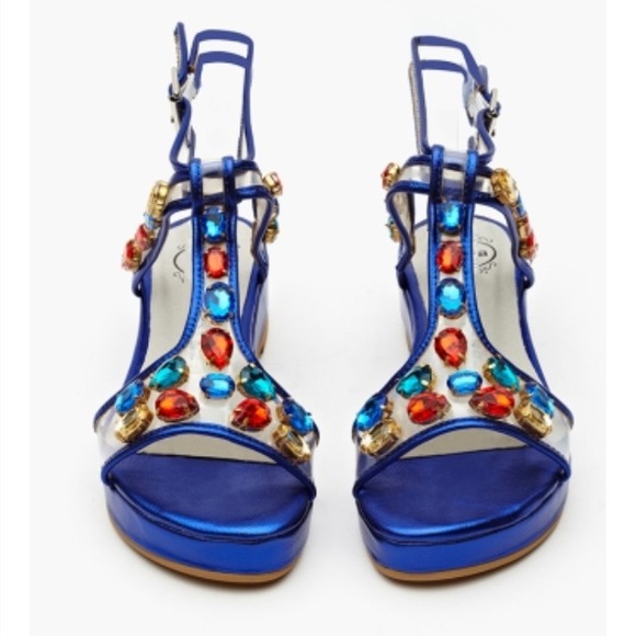 Jeffrey campbell jewel platform sandal