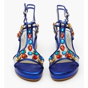 Jeffrey campbell jewel platform sandal