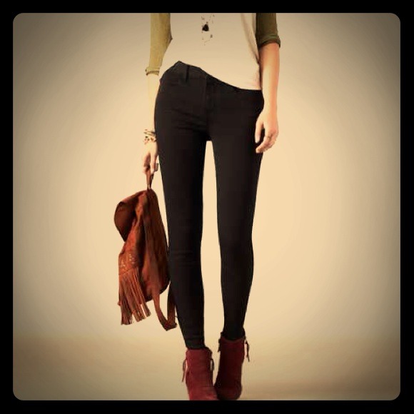 American Eagle Outfitters Denim - AE Black skinny jeans
