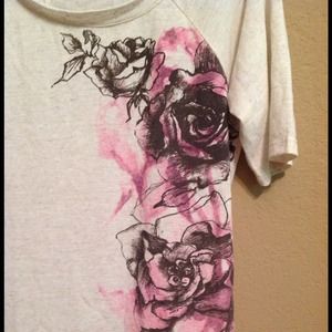 Floral tee