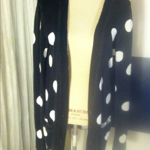 Victoria's Secret Polka Dot Cardigan
