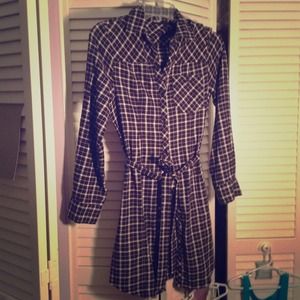 Flannel dress