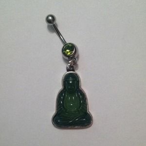 Buddha belly ring