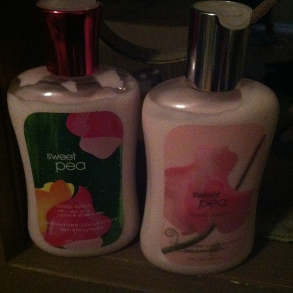 Sweet pea lotion bundle