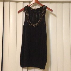 Sweater tank top