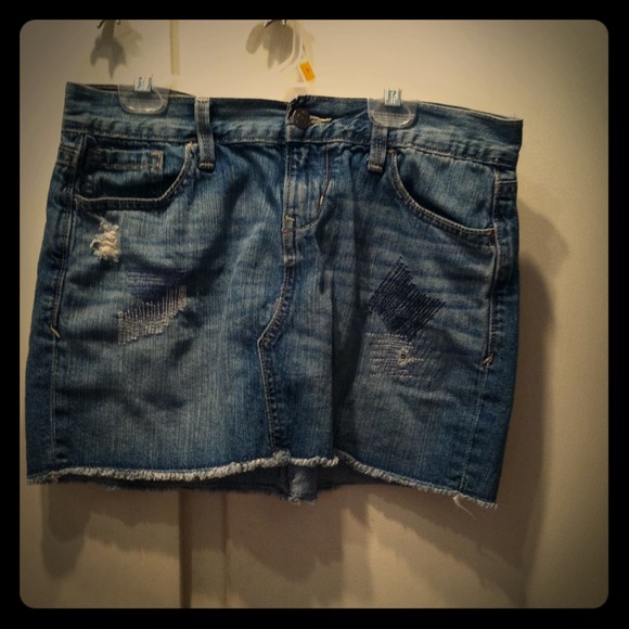 Jean skirt