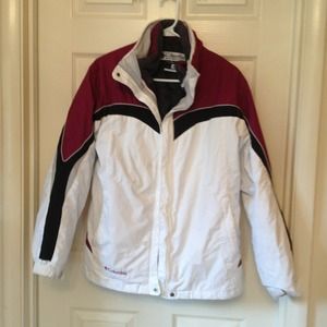 Columbia 2 piece winter coat, size medium