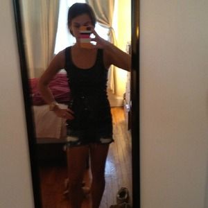 Two Express sparkly tanks