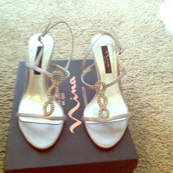 Silver Nina Dress Shoes