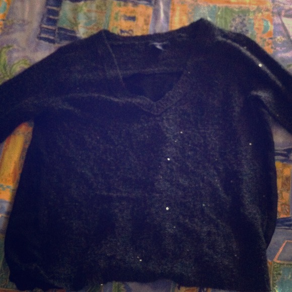 American eagle sequin sweater