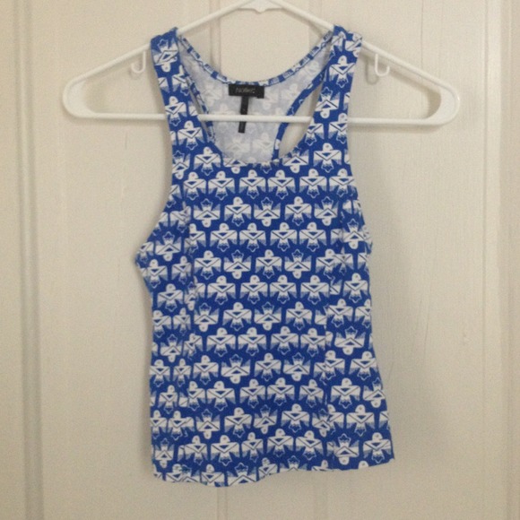 Printed crop top