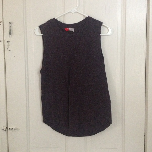Purple muscle tee