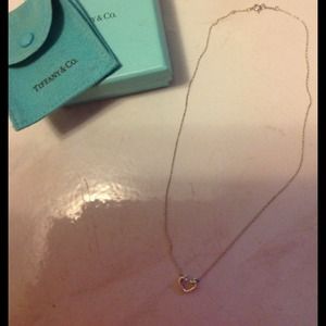 Tiffany & Co. small heart necklace