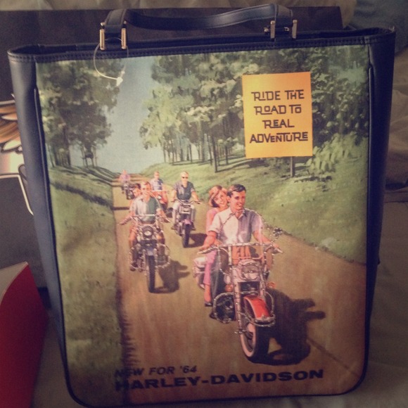 Harley Davidson tote bag