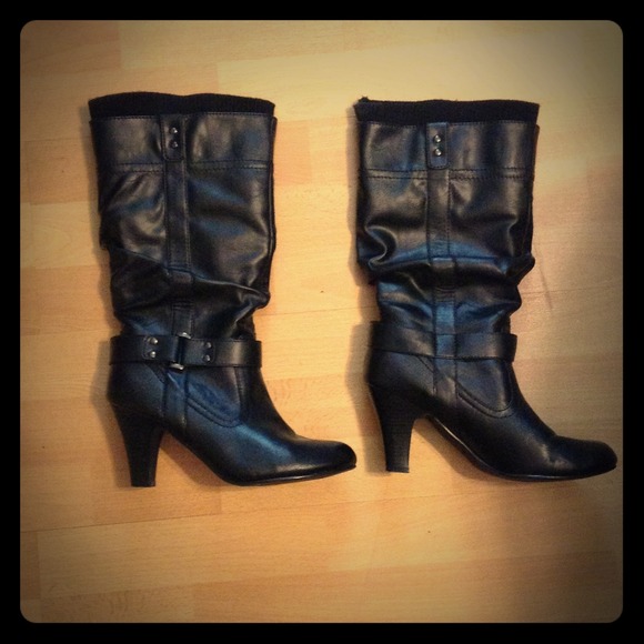 Black boots