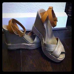 Tory Butch Wedge Sandals