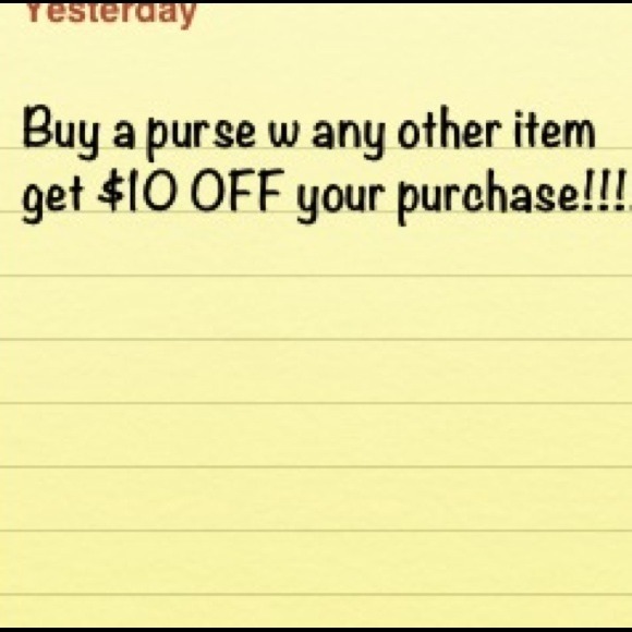 New Deal on Purses