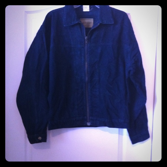 Other - Vintage dark blue soft jean jacket..