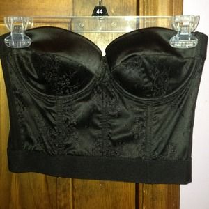 Forever 21 crop bustier top