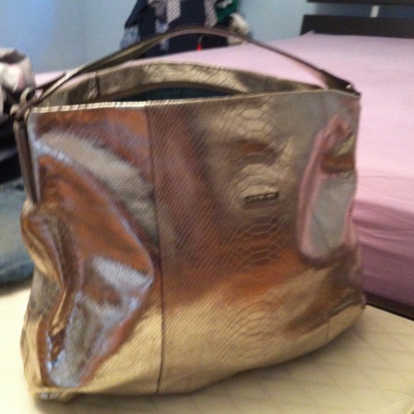 Calvin Klein hobo Large-Gold