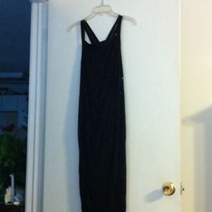 Size 6 black dress. With crisscross back ..
