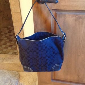 Authentic Coach Signature Handbag